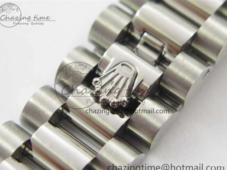 MiroTime 0402 Datejust 31mm 278275 SS Crystal Bezel BP Maker Best Edition Pink Roman Dial Crystal @6 on SS President Bracelet Contemporary 3082